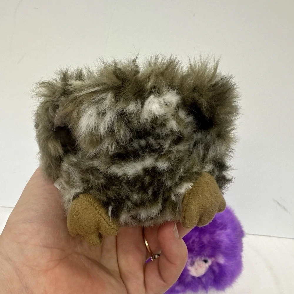Lot 2 Harry Potter Wizarding World Purple Pygmy Puff W/sounds & Pigwidgeon Owl